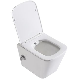 Унитаз подвесной BelBagno Due BB3103CHR-BS/SC с сиденьем Микролифт